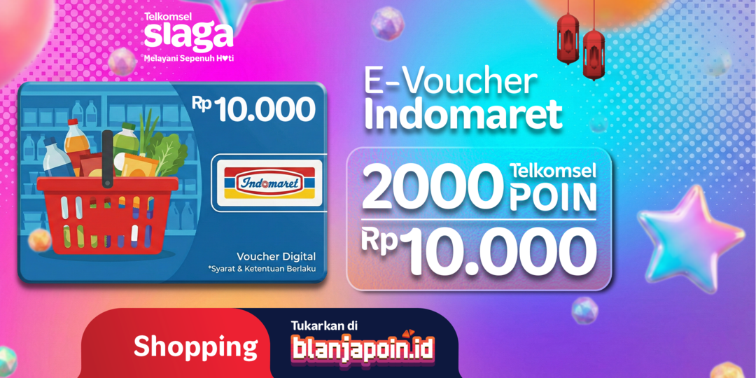 E-VOUCHER INDOMARET 10K