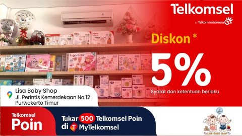 Lisa Baby belanja Purwokerto