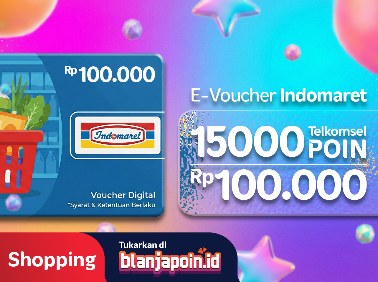 E-VOUCHER INDOMARET 100K